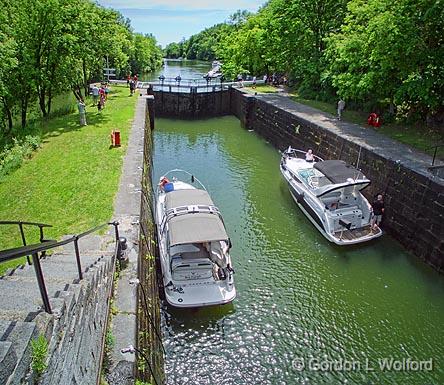 Kingston Mills_DSCF01993-4.jpg - Lock 49, the last lock (or first depending on which direction you travel) on the Rideau Canal WaterwayPhotographed at Kingston Mills, Ontario, Canada.